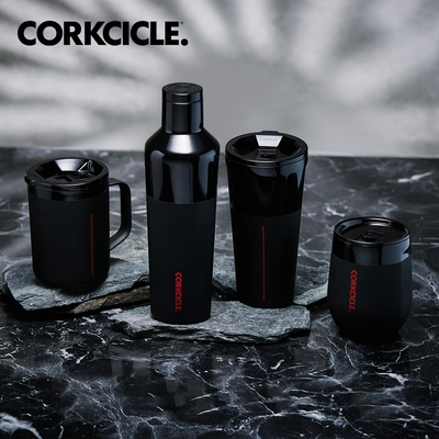 美國CORKCICLE Star Wars系列 三層真空啜飲杯 355ML(黑武士/ Grogu)