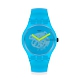 SWATCH New Gent 原創系列手錶OCEAN BLUR 迷濛藍(41mm) product thumbnail 1