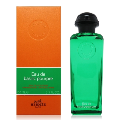 Hermes 愛馬仕 Eau de Basilic Pourpre 紫羅勒古龍水 EDC 100ml (平行輸入)