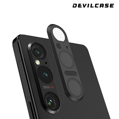 DEVILCASE SONY Xperia 1 VI 藍寶石鏡面鏡頭保護貼 (鋁合金-黑色)