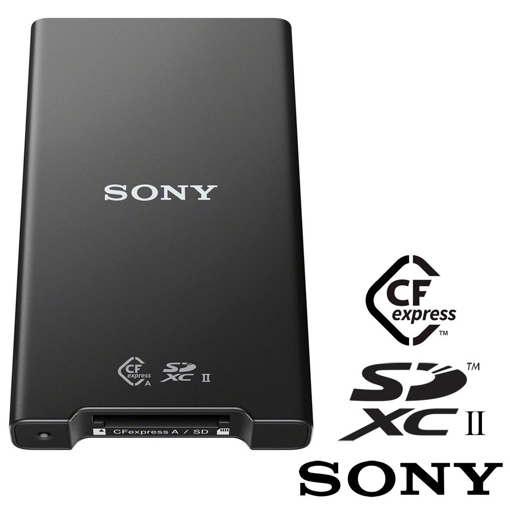 SONY MRW-G2 USB 3.2 CFexpress Type A / SD UHS-II 高速讀卡機 (公司貨)