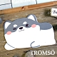 TROMSO珪藻土動物造型吸水地墊-慵懶哈士奇 product thumbnail 1