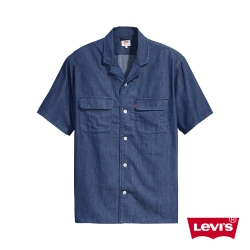 Levis 男款短袖牛仔襯衫