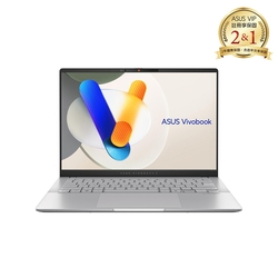 ASUS M5406NA 14吋筆電 (R5-7535HS/16G/512G/Vivobook S 14 OLED/酷玩銀)