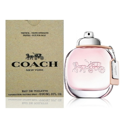 Coach Eau de Toilette 時尚經典女性淡香水 90ml Tester 包裝 (原廠公司貨)