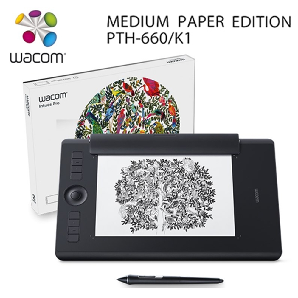 Wacom Intuos Pro medium Paper Edition雙功能專業繪圖板 | 手寫板/繪圖板 | Yahoo奇摩購物中心