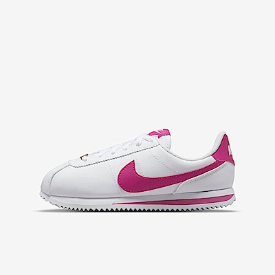 Nike Cortez Basic SL GS [904764-109] 大童 休閒鞋 經典 阿甘鞋 百搭 白 桃紅