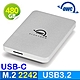 OWC 480GB SSD隨身碟 M.2 2242 SSD  金屬外殼IP67防水防塵-USB-C-Envoy Pro Elektron product thumbnail 1