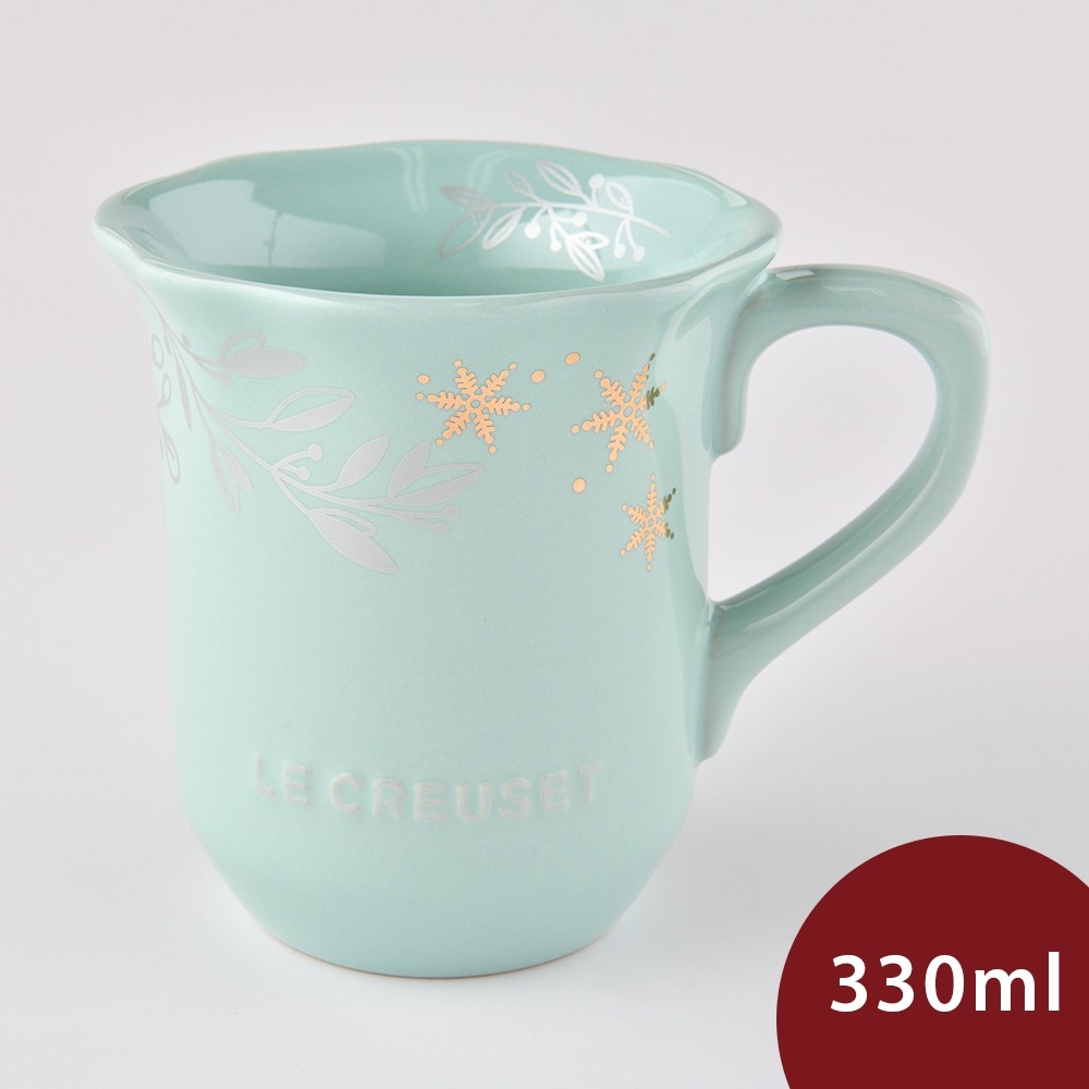 法國Le Creuset 凡爾賽花園系列馬克杯 330ml 甜薄荷