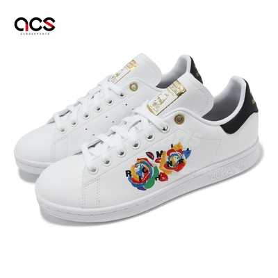 adidas X Rich Mnisi 休閒鞋 Stan Smith W 女鞋 白 金 皮革 史密斯 愛迪達 GW0567