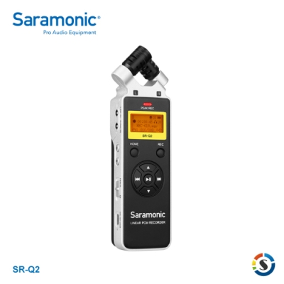 Saramonic楓笛 SR-Q2 手持雙聲道立體聲錄音筆