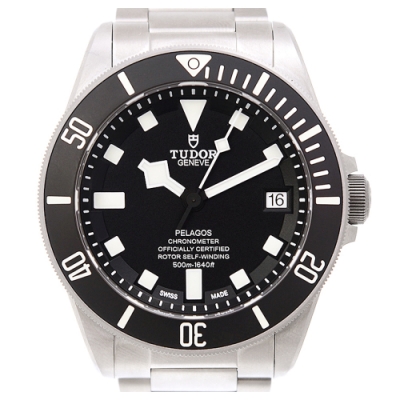 TUDOR帝舵 PELAGOS (25600TN) 鈦合金水鬼款x黑x42mm