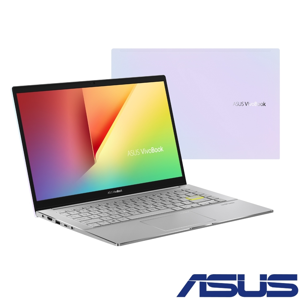 (無卡分期-12期) ASUS S433FL 14吋筆電(i7-10510U/MX250/8G/512GB SSD+32GB Optane/VivoBook S14/幻彩白)ASUS Vivobook 系列