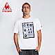 le coq sportif 法國公雞牌COQ系列潮流網眼貼布短袖T恤 男-白 product thumbnail 2
