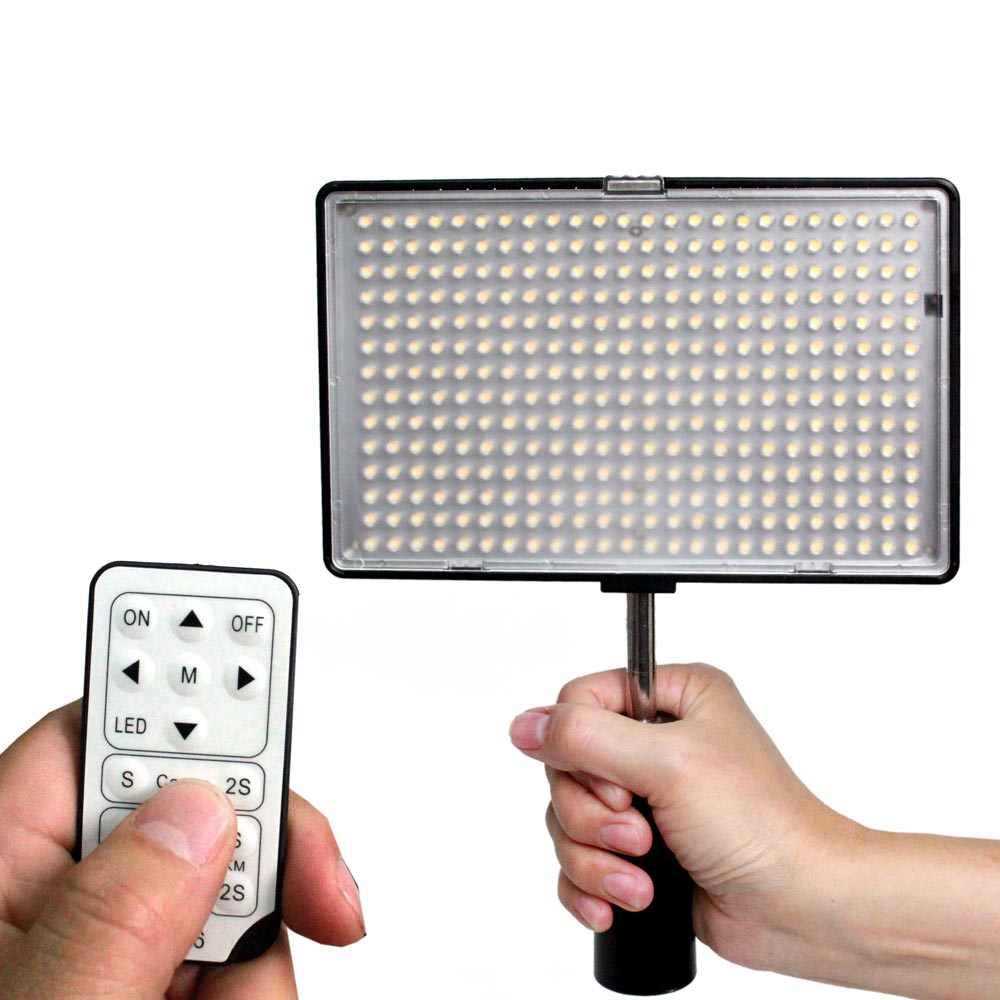 YADATEK 雙色溫平板LED攝影燈YL-336 (含電池)