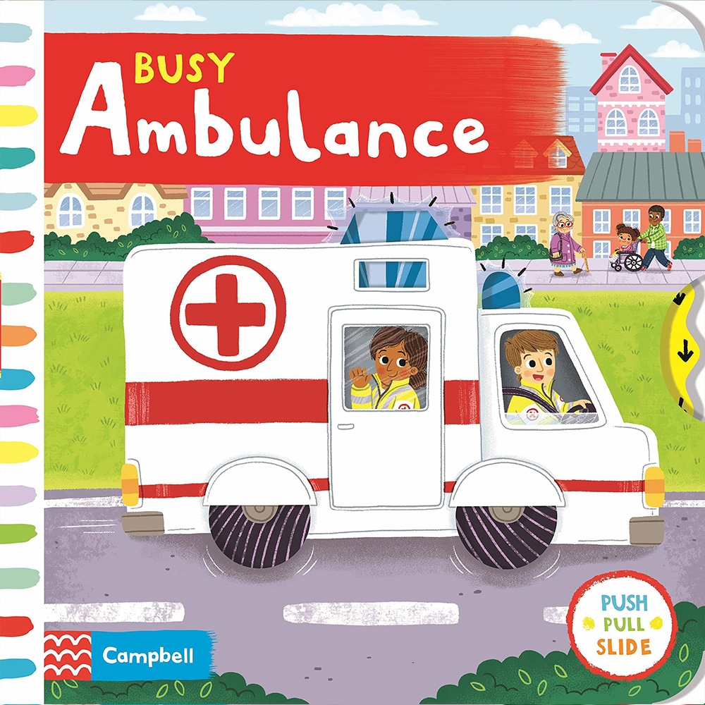 Busy Ambulance 忙碌的救護車操作書 | 拾書所