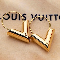Louis Vuitton圈式耳環