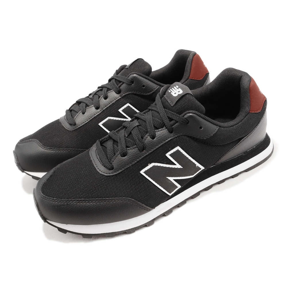 New Balance 休閒鞋 050 Classic 男鞋 黑灰 紅 經典 復古 橡膠大底  GM050LGD