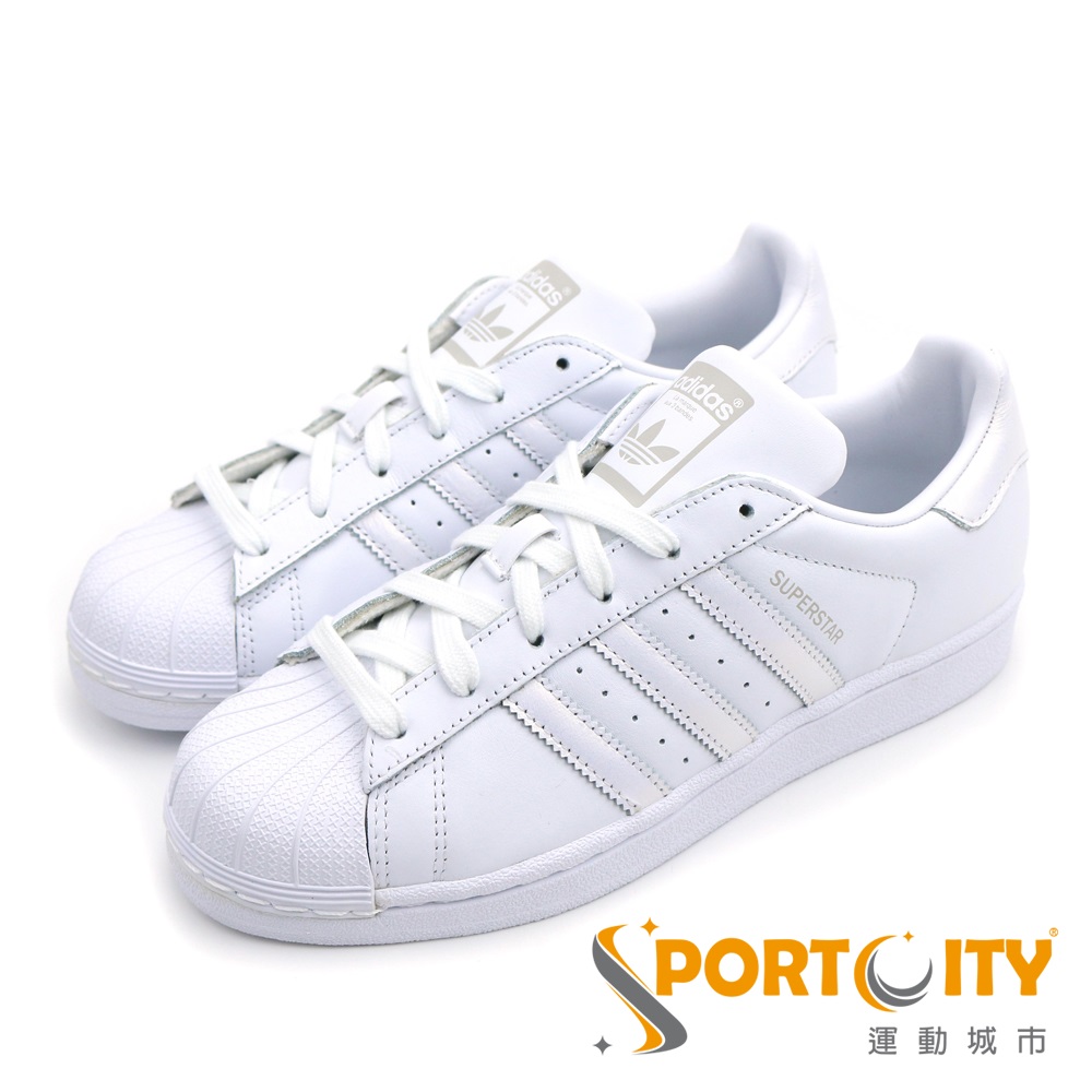 ADIDAS Superstar 女 休閒鞋 白-AQ1214