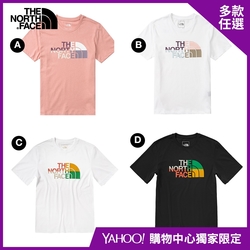 【TNF】雅虎人氣組合-盛夏全新男女款印花短袖