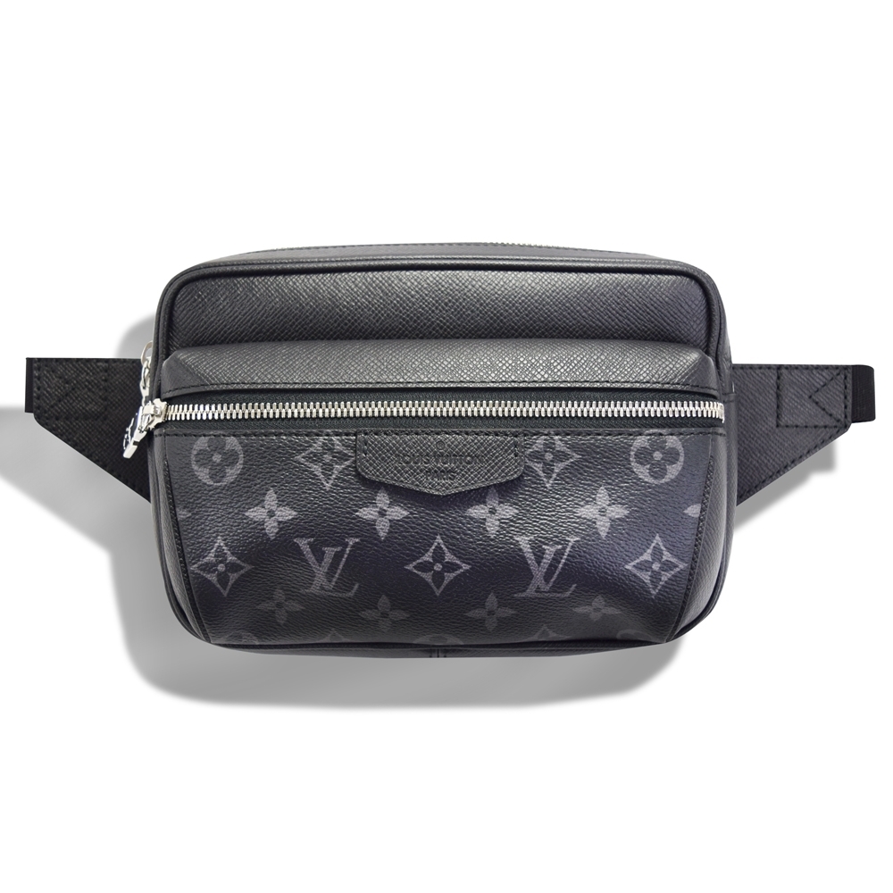 Louis Vuitton (LV) M30245 OUTDOOR 牛皮帆布拉鍊腰包