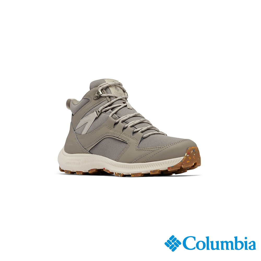 Columbia 哥倫比亞 女款-高筒健走鞋-卡其 UBL69400KI / S23