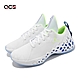 Nike 籃球鞋 Jumpman Diamond Low PF 白 藍 螢光綠 D77 氣墊 低筒 FB7169-131 product thumbnail 1