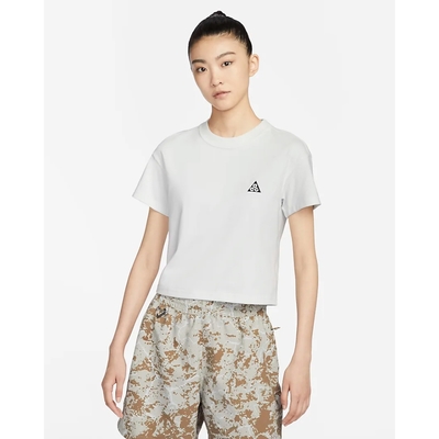 NIKE AS W ACG DFADV TEE SS 女短袖上衣-灰白-FD2717121