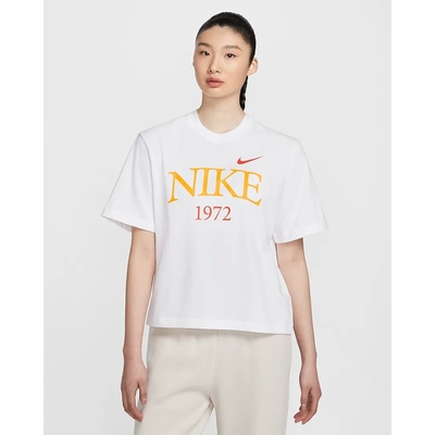 NIKE AS W NSW TEE CLASSICS BOXY 女短袖上衣-白-FQ6601101