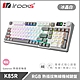 irocks K85R RGB 熱插拔 無線 機械鍵盤 冰晶白 product thumbnail 1