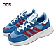 adidas 童鞋 Retropy F2 C 中童 藍 紅 復古 麂皮 小朋友 休閒鞋 三葉草 愛迪達 GY3782 product thumbnail 1