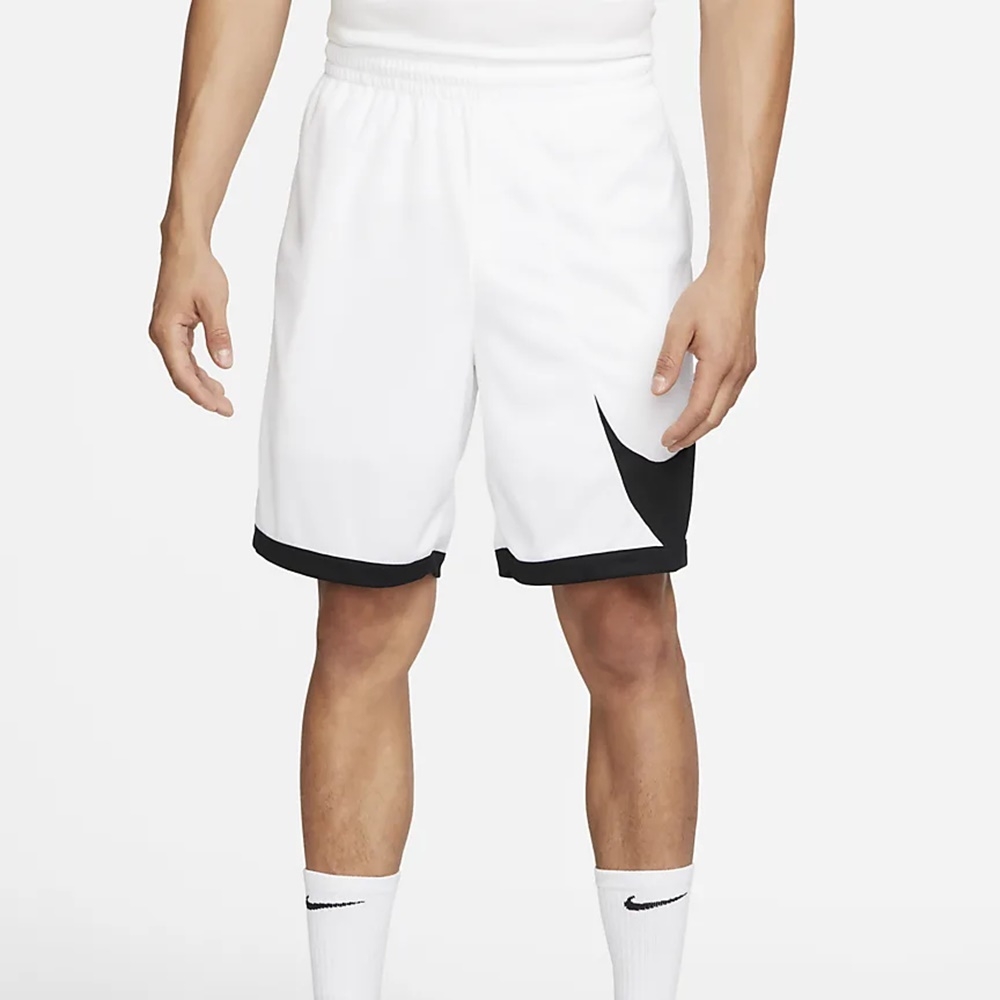 Nike AS M NK DF HBR 10IN SHORT 3.0男運動短褲-白-DH6764100