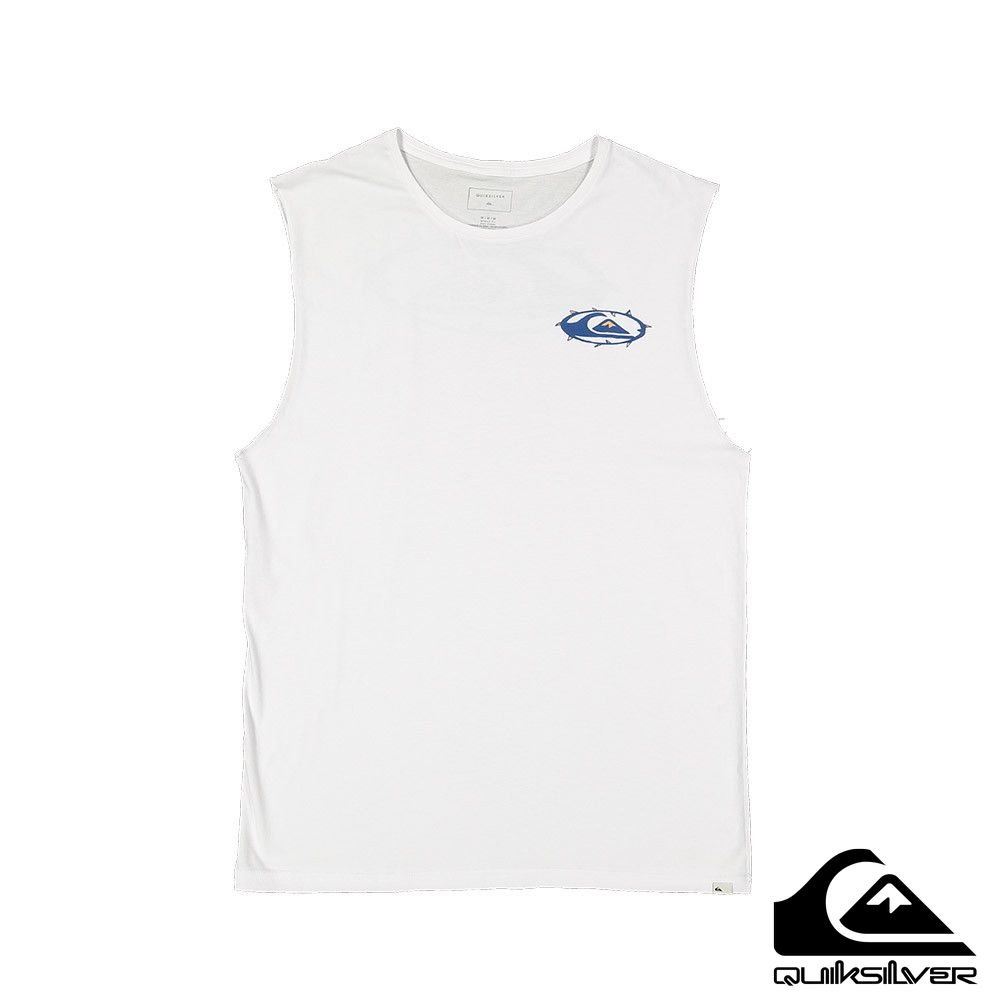 【QUIKSILVER】DOWN THE LINE MUSCLE 背心 白色 product image 1