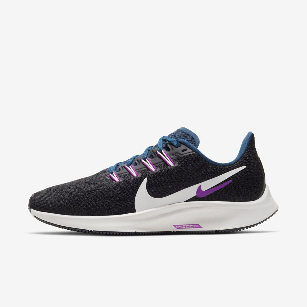 Nike W Air Zoom Pegasus 36 [AQ2210-012] 女鞋 慢跑 運動 休閒 透氣 緩衝 黑白