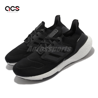 Adidas 慢跑鞋 Ultraboost 22 男鞋 黑 白 Boost 路跑 經典 回彈 避震 愛迪達 GX3062