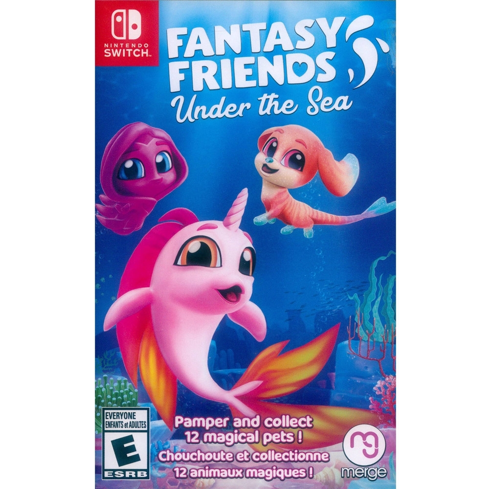 夢幻朋友: 海底 Fantasy Friends - Under The Sea - NS Switch 中英日文美版