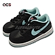 Nike 休閒鞋 Dunk Low SE TDV 童鞋 小童 黑 天藍 理髮店 學步鞋 DH9760-001 product thumbnail 1