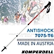 KOMPERDELL奧地利 ANTISHOCK 7075 鋁合金泡棉短握把避震登山杖_1742440-999 product thumbnail 1