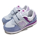 New Balance 休閒鞋 574 W Wide 寬楦 童鞋 紐巴倫 麂皮 魔鬼氈 親子鞋 中童 藍 紫 PV574SL2W product thumbnail 2