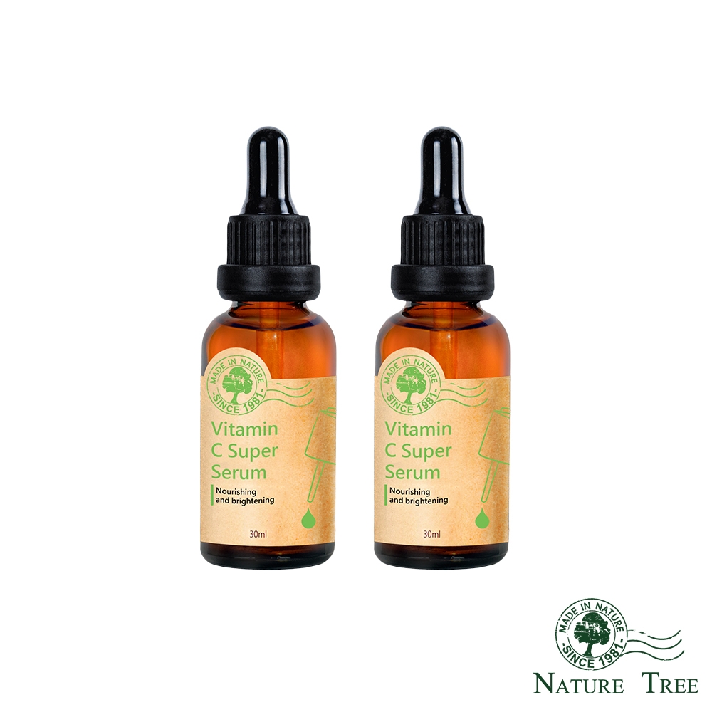 Nature Tree 維他命C光透白濃縮精華 30ml 2入