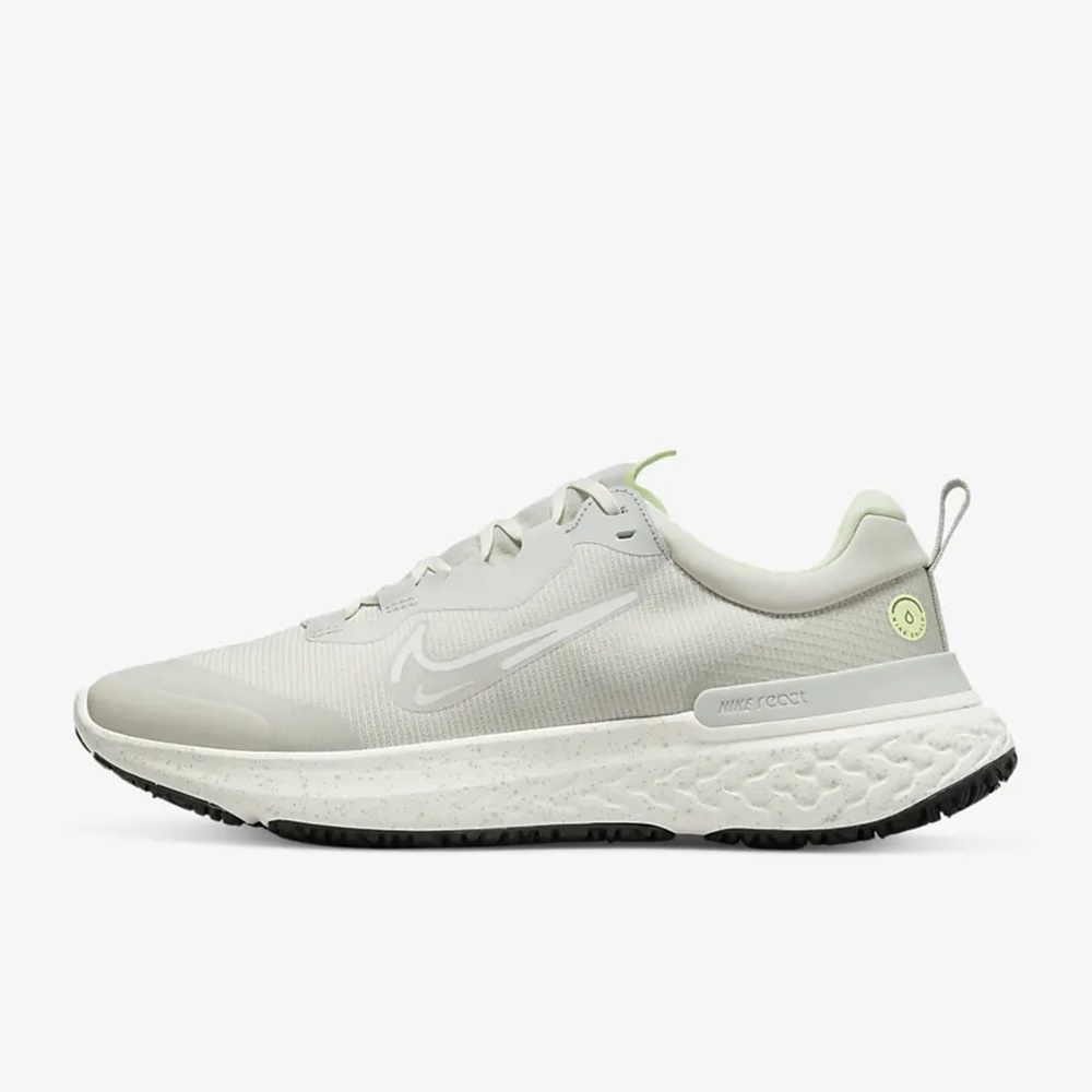 NIKE REACT MILER 2 SHIELD男輕量透氣防潑水避震慢跑鞋-灰-DR7845111