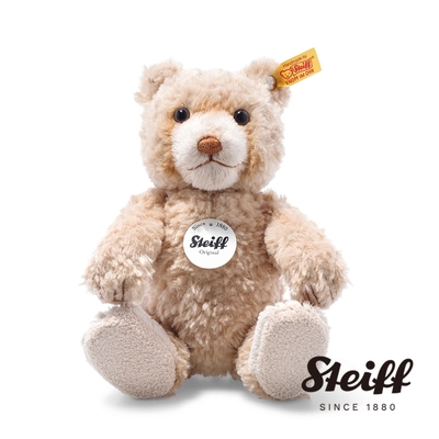 STEIFF德國金耳釦泰迪熊 Buddy Teddy Bear 經典泰迪熊_黃標 24cm