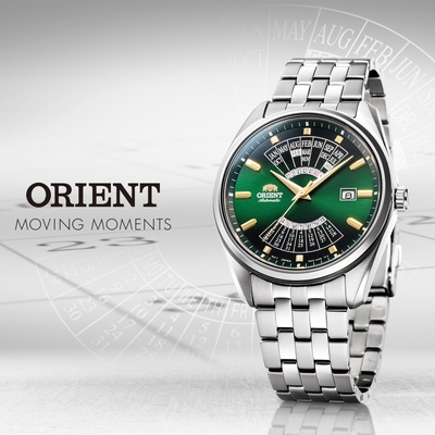 ORIENT 東方 Multi–Year Calendar系列 萬年曆機械錶 新春送禮-43.5mm RA-BA0002E