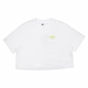 Nike 短袖上衣 NSW Icon Clash Tie Tee 女款 白 短版 寬版 綁帶 短T  DM6575-100 product thumbnail 1