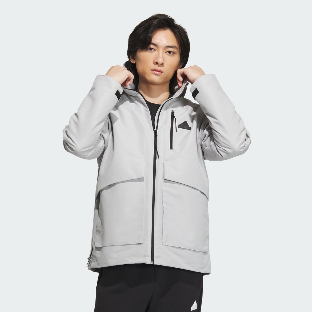 adidas 愛迪達 外套 男款 運動外套 風衣外套 亞規 TH MH WV JKT 灰 IT3953