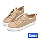 Keds KICKBACK 舒適免綁帶皮革休閒鞋-褐色 9234W123336 product thumbnail 1