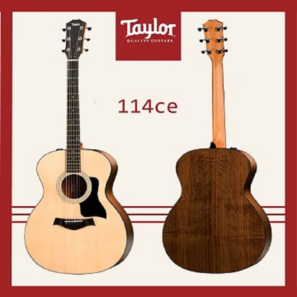 Taylor 114CE 電木吉他 / 民謠吉他 /公司貨