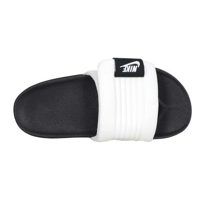 NIKE OFFCOURT ADJUST SLIDE 男可調式運動拖鞋-海邊 DQ9624-100 黑白