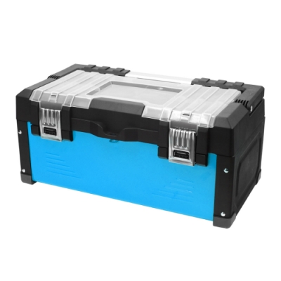 TRENY 鋁把手塑鐵工具箱-17