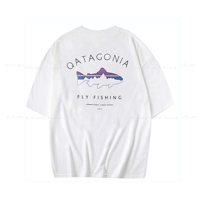 Dition 野營釣魚休閒短袖上衣 OUTDOOR寬版短T(oversize 男女可穿)